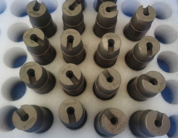 Batch of 3D printed mold inserts ready for delivery