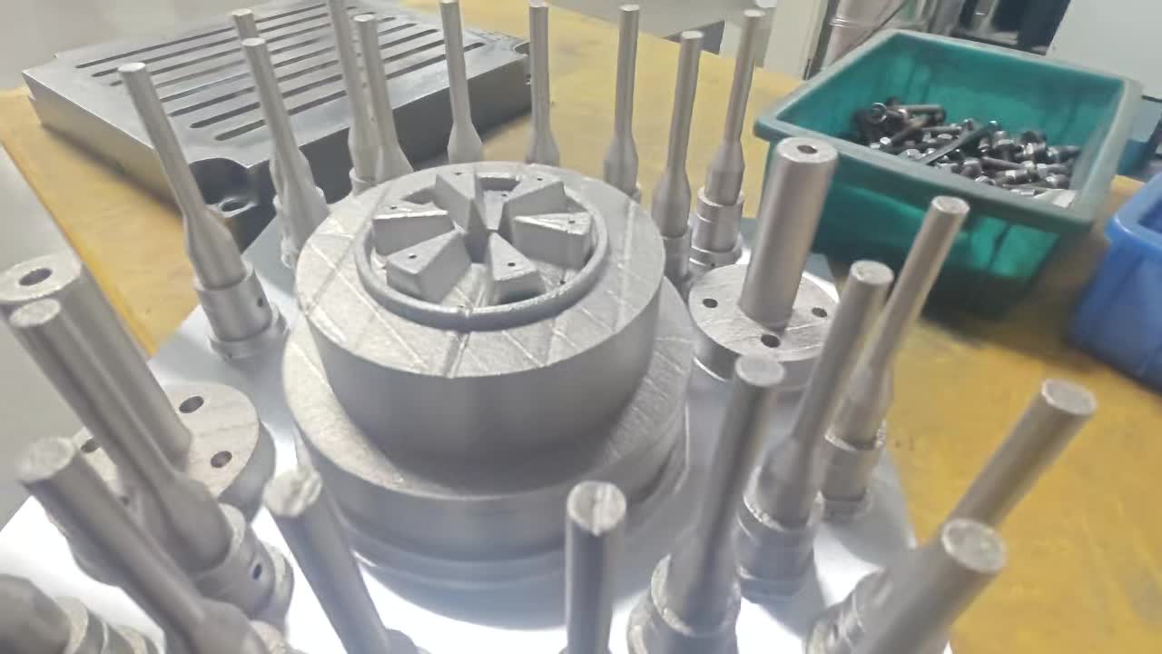 3D printed conformal cooling inserts for injection molding applications